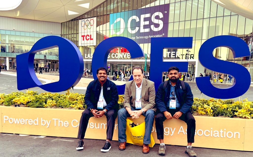 CES 2026 Tech Display